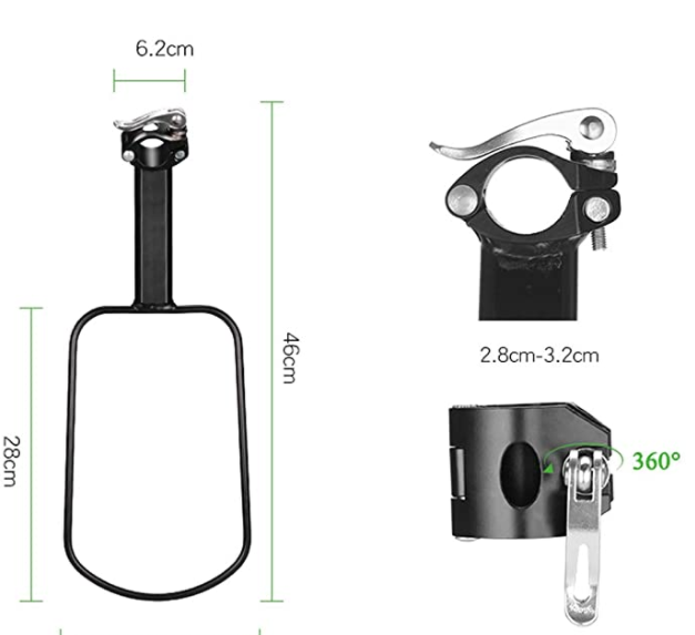 ROCKBROS KW-672 geantă cu eliberare rapidă impermeabilă cu suport
