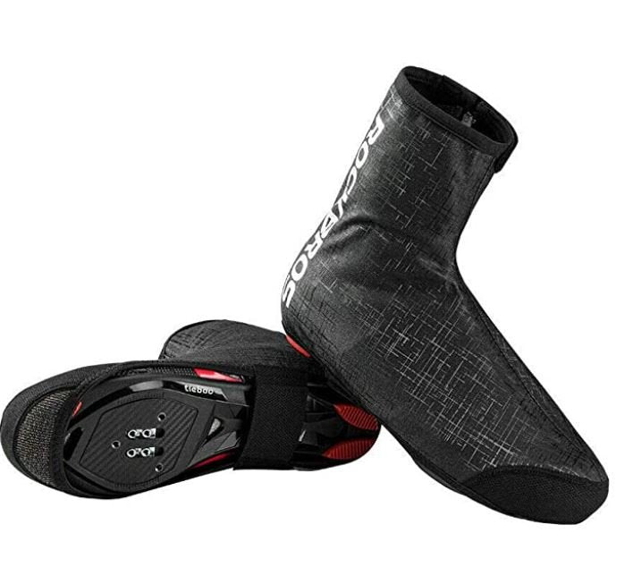 ROCKBROS LF1081 Suprapantofi impermeabili rezistenti la vant Negru