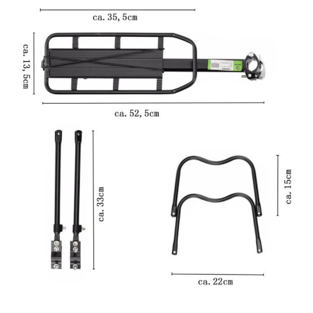 ROCKBROS MTB Suport Biciclete Cu Reflector Semi Quick Release Max.50kg Alu