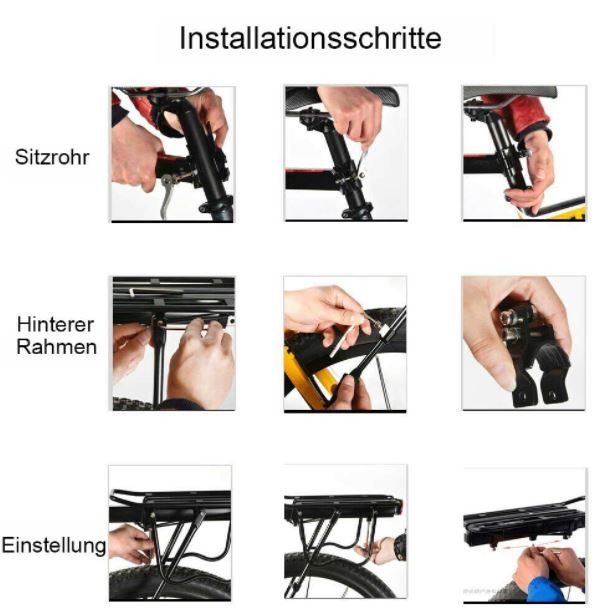 ROCKBROS MTB Suport Biciclete Cu Reflector Semi Quick Release Max.50kg Alu