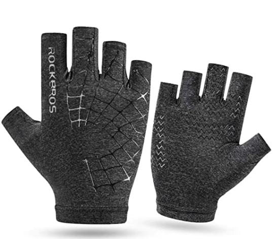ROCKBROS S202 mănuși scurte sport fără degete Mănuși cu jumătate de degete