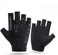 ROCKBROS S202 mănuși scurte sport fără degete Mănuși cu jumătate de degete