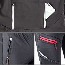ROCKBROS Set de pantaloni de îmbrăcăminte pentru ciclism de iarnă