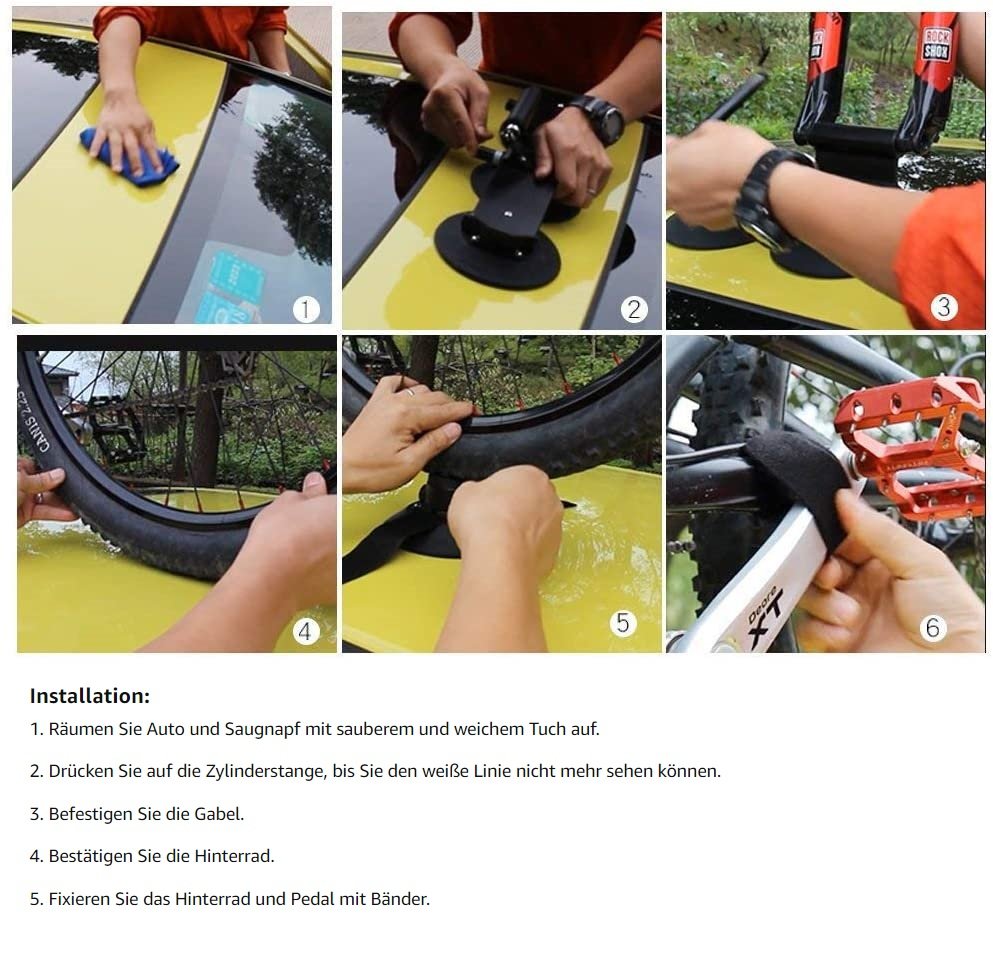ROCKBROS XP100 portbiciclete portbagaj de acoperiș asamblare rapidă pentru 1-3 biciclete