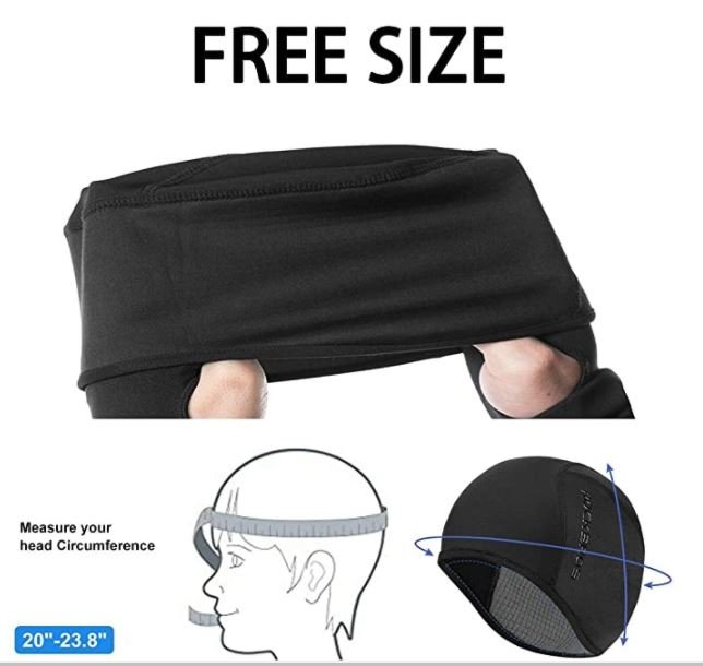 ROCKBROS YPP002 Căciulă bonetă de iarnă șapcă de ciclism tricotată beanie sub cască
