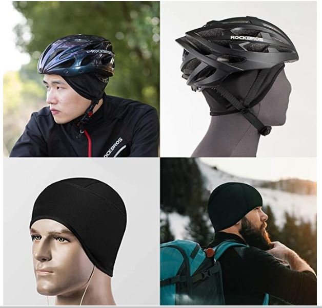ROCKBROS YPP002 Căciulă bonetă de iarnă șapcă de ciclism tricotată beanie sub cască