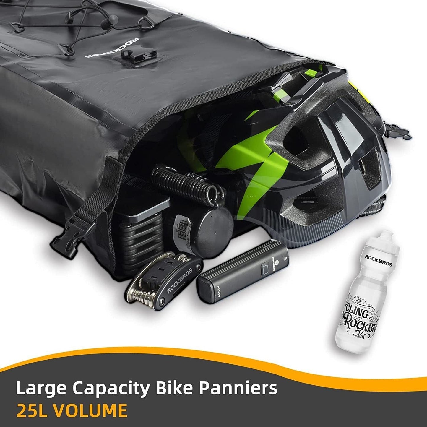 ROCKBROS geanta portbagaj impermeabila geanta biciclete 25L 5 culori