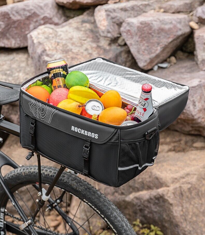 ROCKBROS geanta de biciclete geanta izolatoare pentru picnic geanta portbagaj 11L
