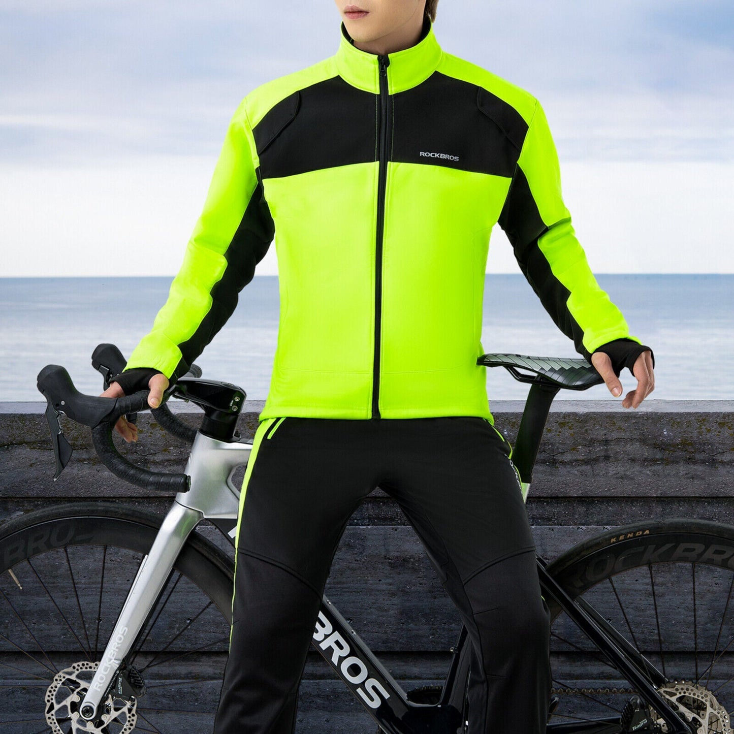 ROCKBROS îmbrăcăminte ciclism jachetă de ciclism jachetă de vânt rezistentă la vânt M-4XL