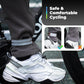 ROCKBROS Banda reflectorizanta Clip elastic pentru pantaloni Protector pentru pantaloni de bicicleta Banda reflectorizanta pentru pantaloni pentru jogging in aer liber Ciclism alergare 1 pereche
