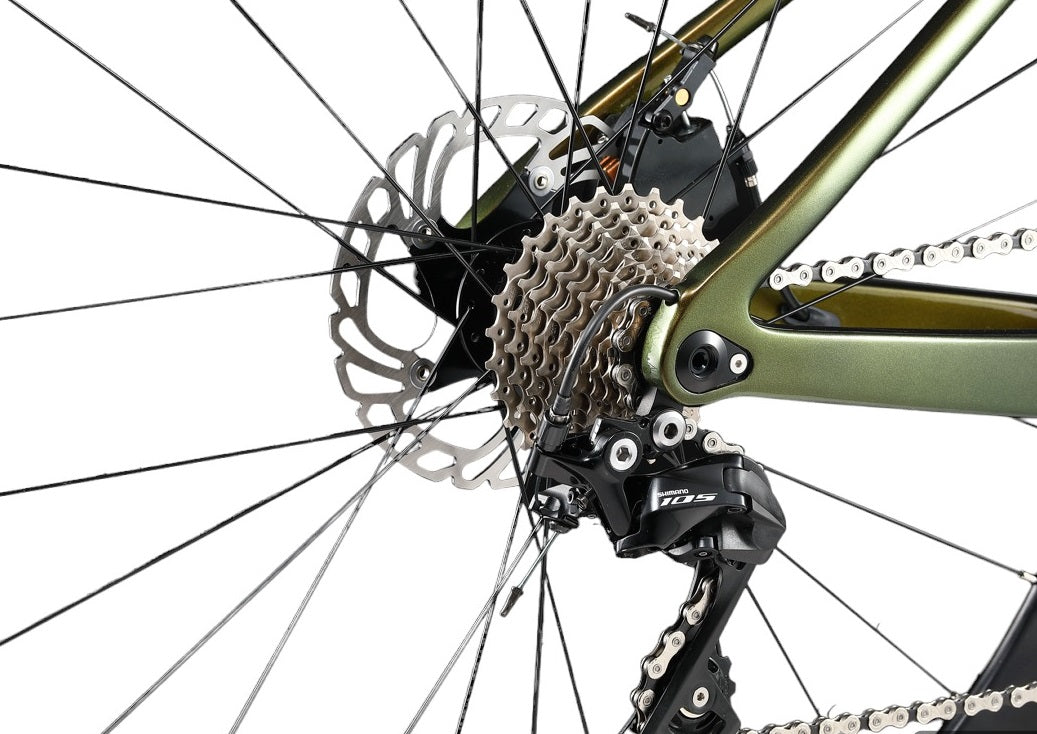 RINOS Bicicleta Gravel Carbon Sandman3.0 Shimano R7000