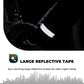 ROCKBROS Banda reflectorizanta Clip elastic pentru pantaloni Protector pentru pantaloni de bicicleta Banda reflectorizanta pentru pantaloni pentru jogging in aer liber Ciclism alergare 1 pereche