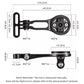Suport ROCKBROS pentru computer de biciclete pentru Suport ghidon GPS Garmin Bryton Wahoo din aluminiu