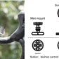 Suport ROCKBROS pentru computer de biciclete pentru Suport ghidon GPS Garmin Bryton Wahoo din aluminiu