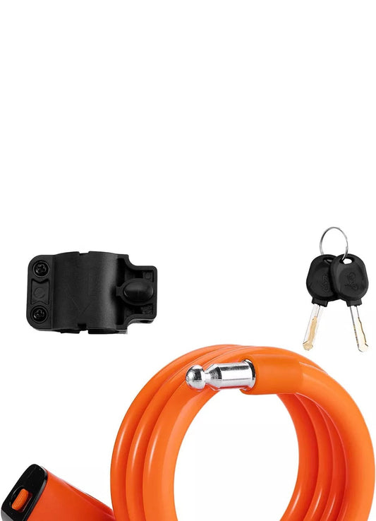 ROCKBROS broasca biciclete incuietoare cablu biciclete cu suport de montare 2 chei
