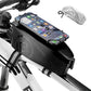 Geanta pentru cadru ROCKBROS geanta biciclete cu suport pentru telefon mobil de 4-6,5 inch