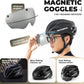 Casca de bicicleta pentru adulti ROCKBROS cu vizor Magnetic detasabil Respirabil Ajustabil pentru barbati si femei 58-62cm