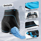 ROCKBROS Pantaloni scurți de ciclism pentru bărbați cu căptușeală de scaun 4D Lenjerie de corp de ciclism respirabilă Lenjerie de corp de bicicletă căptușită Scurtă elastică MTB Bicicleta de drum M-3XL