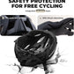 Casca de bicicleta pentru adulti ROCKBROS cu vizor Magnetic detasabil Respirabil Ajustabil pentru barbati si femei 58-62cm
