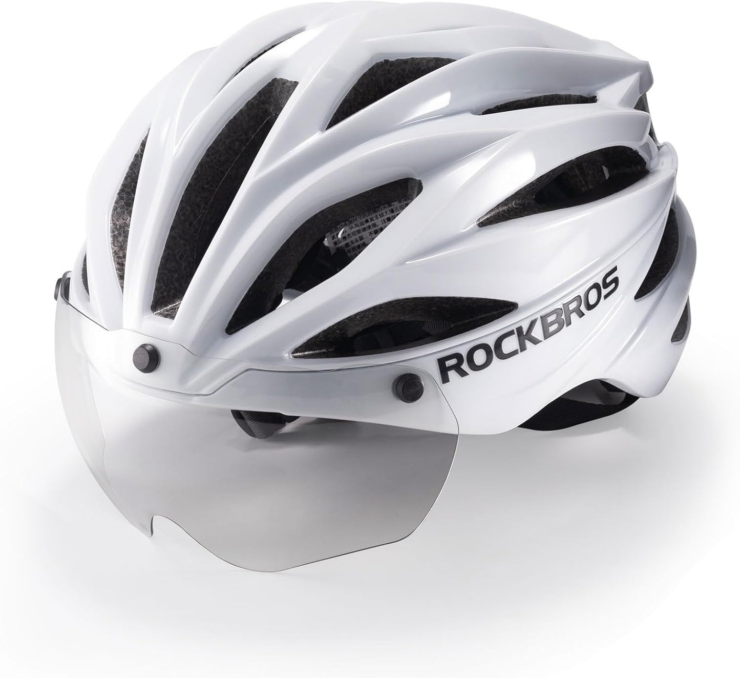 Casca de bicicleta pentru adulti ROCKBROS cu vizor Magnetic detasabil Respirabil Ajustabil pentru barbati si femei 58-62cm