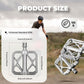 ROCKBROS pedale de bicicleta mountain bike din aliaj de titan 3 rulmenti pedale MTB platforma pentru MTB 250g light