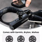 Suport ROCKBROS pentru computer de biciclete pentru Suport ghidon GPS Garmin Bryton Wahoo din aluminiu