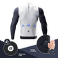 ROCKBROS Tricou pentru ciclism cu mânecă lungă Tricou pentru bărbați, respirabil, cu uscare rapidă, pentru ciclism, cu fermoar, cu 3 buzunare, tricou pentru bărbați, bicicletă de drum, MTB, mărime europeană