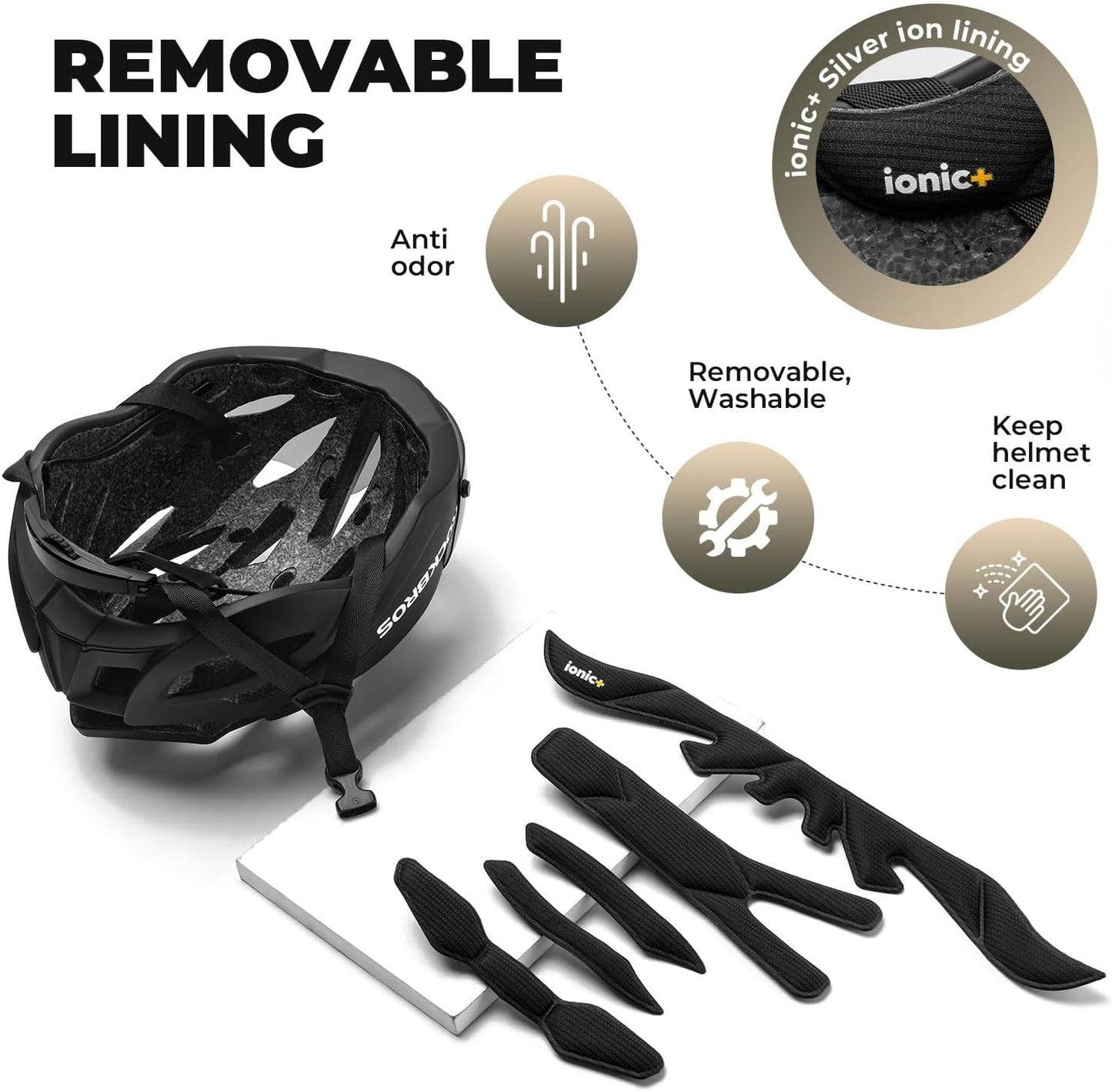 Casca de bicicleta pentru adulti ROCKBROS cu vizor Magnetic detasabil Respirabil Ajustabil pentru barbati si femei 58-62cm