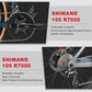 RINOS Bicicleta Gravel Carbon Sandman3.0 Shimano R7000