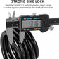 ROCKBROS broasca biciclete incuietoare cablu biciclete cu suport de montare 2 chei