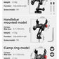 ROCKBROS Suport telefon mobil pentru biciclete Suport telefon ghidon pentru smartphone 4.7-7.09 inch