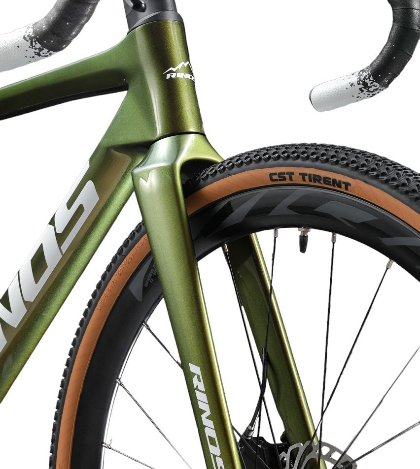 RINOS Bicicleta Gravel Carbon Sandman5.0 Shimano R8000 Ultegra