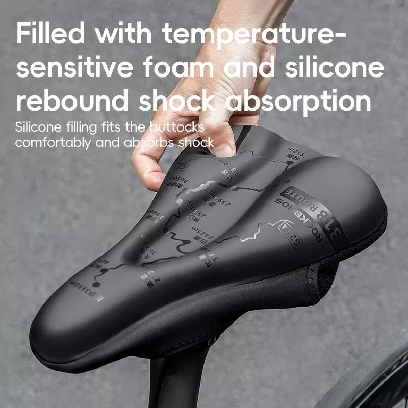 ROCKBROS husă șa bicicletă șa gel husă respirabilă pentru șa bicicletă