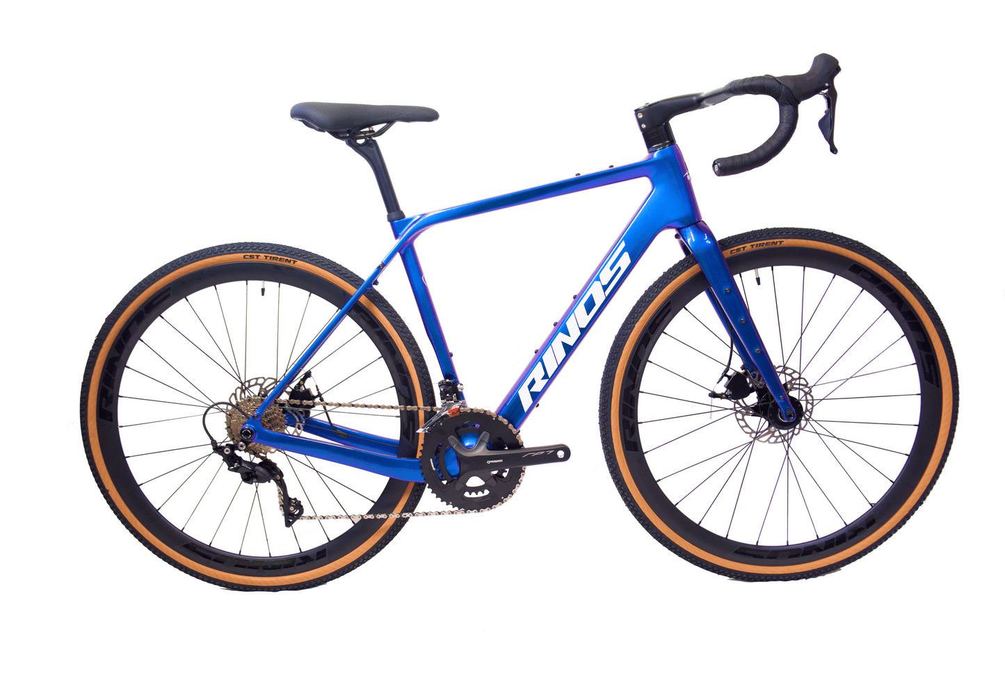 RINOS Bicicleta Gravel Carbon Sandman3.0 Shimano R7000