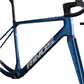 Set cadru pietris RINOS cu tija furca ghidon fibra de carbon T800 culoare cameleon