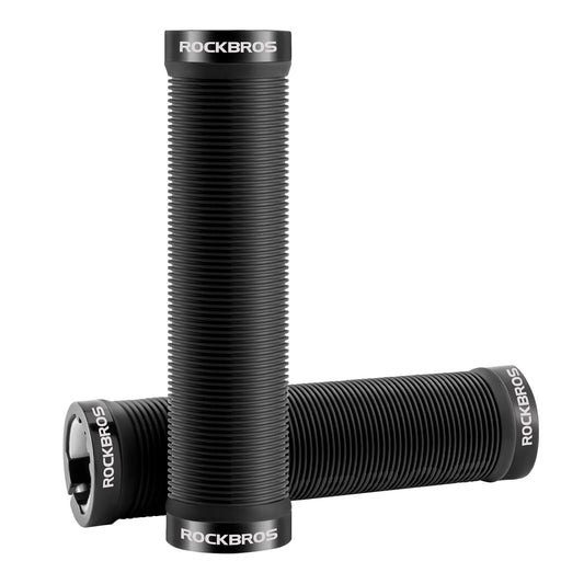 Mânere pentru bicicletă, antiderapante, mecanism dublu de blocare, 22,2 mm, ROCKBROS