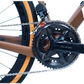 RINOS Gravel din Carbon Sandman8.0 Shimano 105 Di2 Cafea