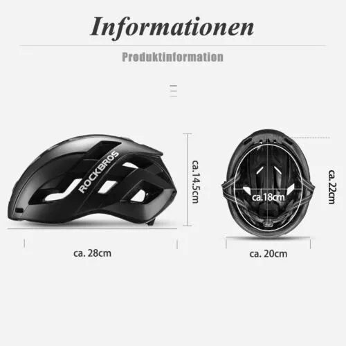 Casca de bicicleta ROCKBROS Casca de bicicleta cu capac magnetic detasabil casca MTB