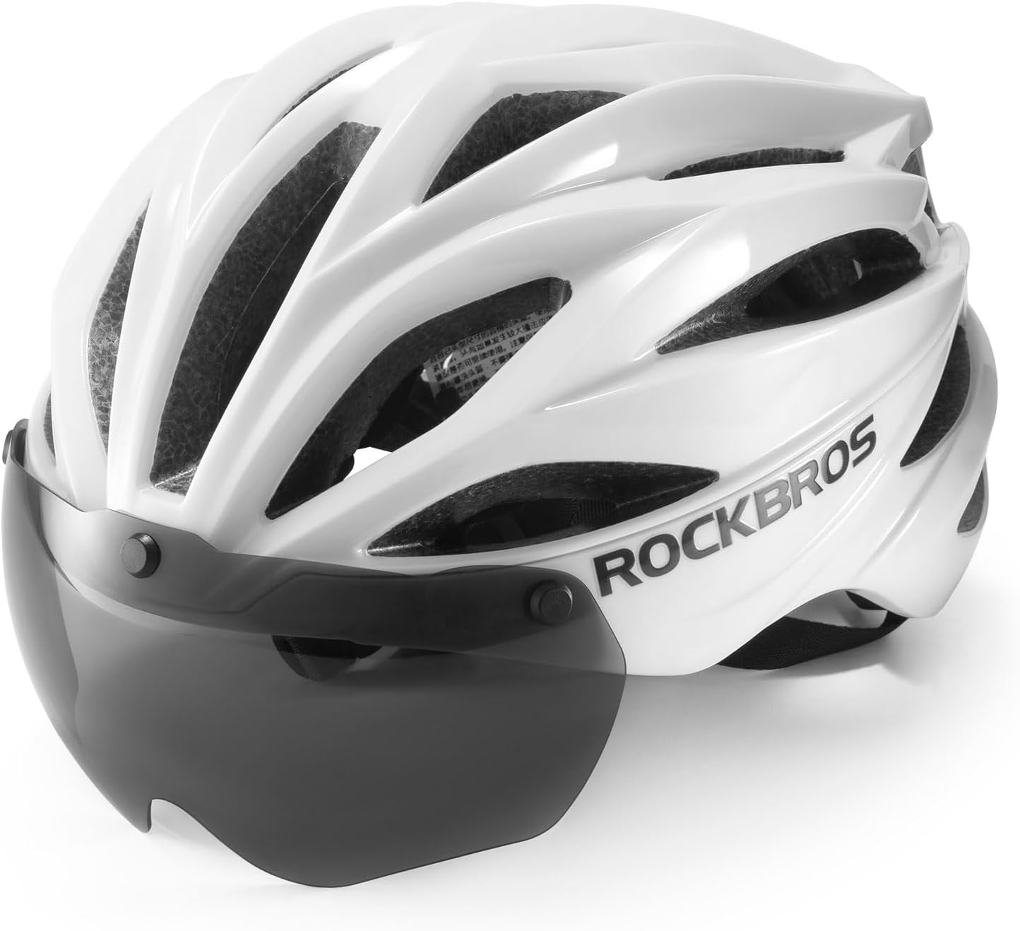 Casca de bicicleta pentru adulti ROCKBROS cu vizor Magnetic detasabil Respirabil Ajustabil pentru barbati si femei 58-62cm