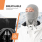 Balaclava Qunature Balaclava Masca de schi iarna Masca de fata rezistenta la vant, respirabila M/L pentru sporturi in aer liber Schi Ciclism Snowboard Motociclism Femei/Barbati