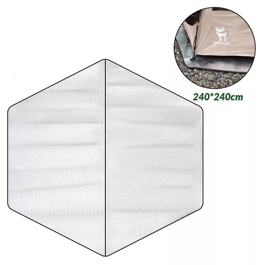 Covoraș din aluminiu QUNATURE saltea de dormit saltea de picnic 240*240cm
