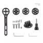 ROCKBROS Bicicletă Computer Mount GPS Adaptor Lumină pentru Bicicletă GoPro Fibră de Carbon