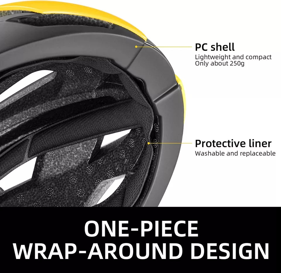 Casca de bicicleta ROCKBROS pentru femei si barbati casca de ciclism 4 culori casca de protectie M/L 55-61 cm