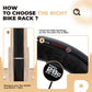 Suport de biciclete ROCKBROS Suport central din lemn 30mm pentru biciclete 23C-30C 700C