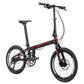 KABON Bicicletă pliantă de oraș fibră de carbon cu transmisie Shimano Altus 9S 20 inch