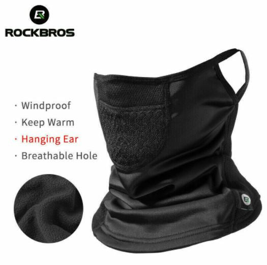 ROCKBROS balaclava masca biciclete accesorii pentru cap de protectie gura atarnata ureche respirabila