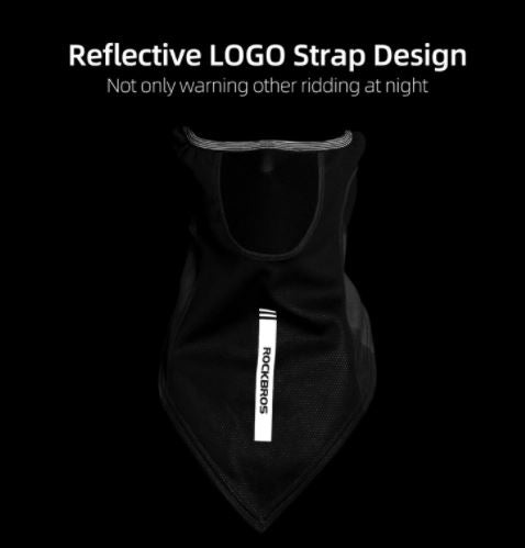 ROCKBROS Cagulă de iarna motocicleta tub esarfa jumatate balaclava cagoua unisex