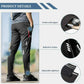 ROCKBROS Pantaloni Ciclism Lungi Bărbați Sport Casual Negru