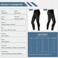 ROCKBROS Pantaloni Ciclism Lungi Bărbați Sport Casual Negru