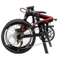 KABON Bicicletă pliantă de oraș fibră de carbon cu transmisie Shimano Altus 9S 20 inch